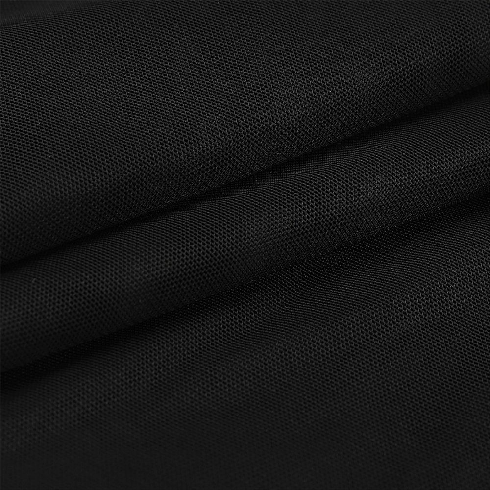 Сетка бельевая эластичная 51 г/м², шир.150 см / 50 метров, черный /03128209.170/