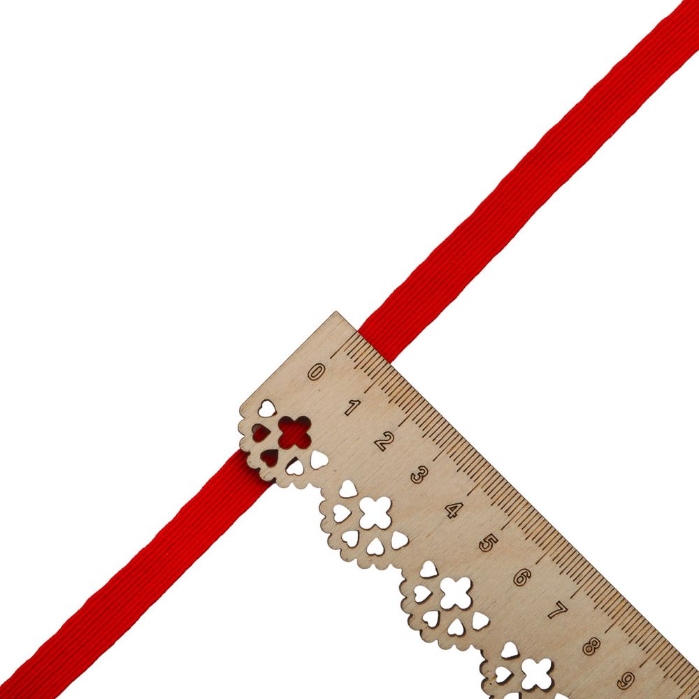 Резинка бельевая (стандартная) 10.0 мм / 10 метров, р.7777, красный