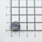 Пуговицы на ножке 18L (11мм), пластик (col.07 т.серый), 72 шт, CR P-45