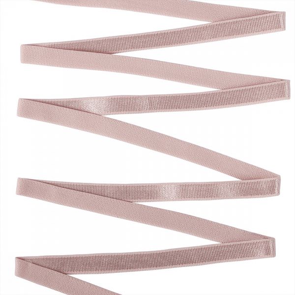 Резинка бельевая (бретелечная) 10.0 мм / 1000 метров, RBB05 серебристый пион S185