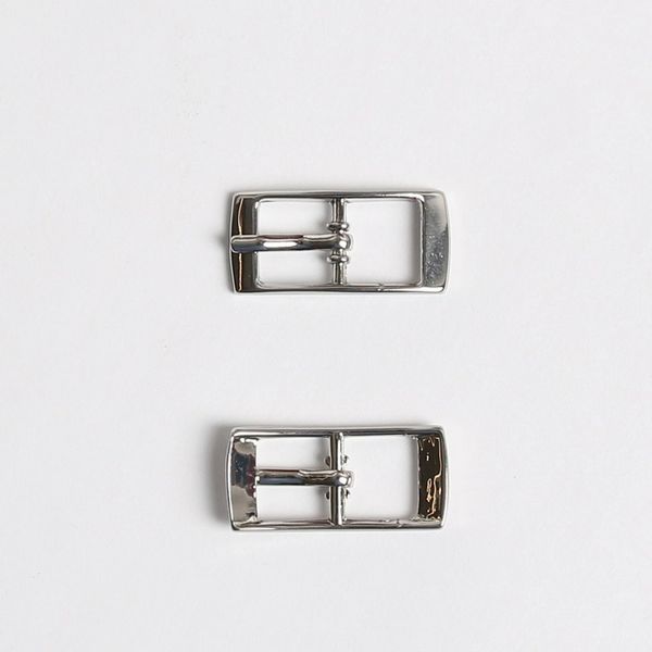 Пряжка ременная металл 10 мм (внешн. 12х26 мм), никель, 20 шт, BIG