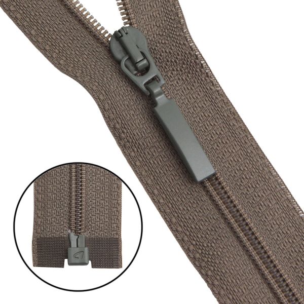 Молния спираль (витая) Arta Т5 (5 мм) 1 зам., разъем., 70 см, цв. 282 фисташковый, уп.5 шт