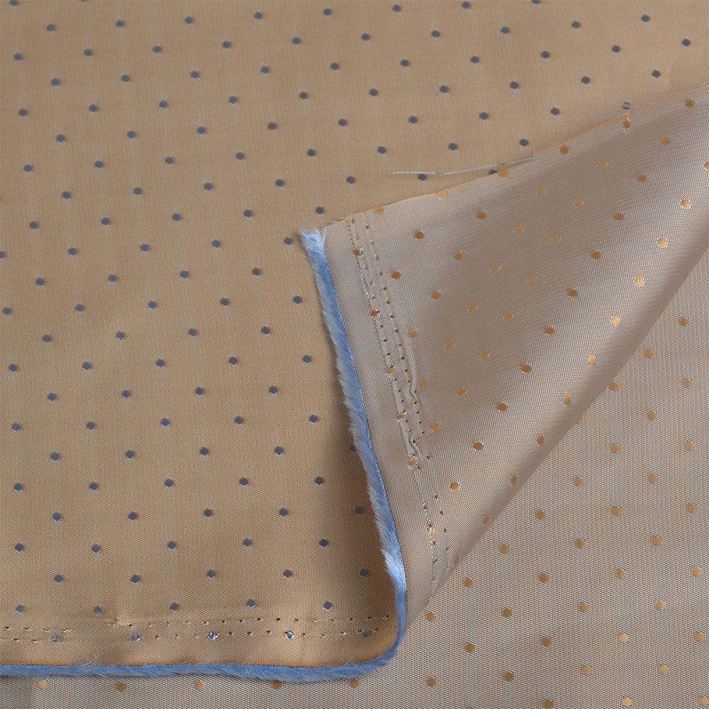 Ткань подкладочная поливискоза 90 г/м², 145 см / 30 метров, PLJ25.05 бежевый, IdealTex