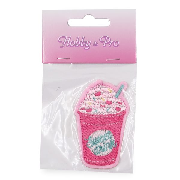 Термоаппликация Молочный десерт, 4х6см, Hobby&Pro