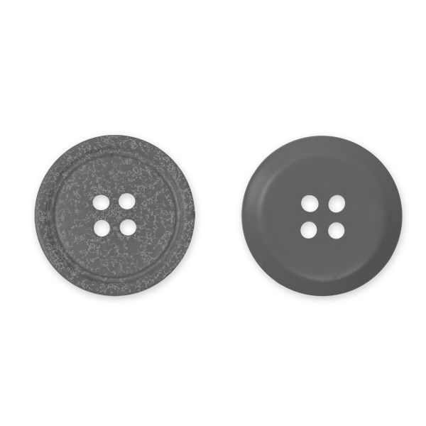 Пуговицы 4 прокола костюмные 25 мм, 12 шт, 305 коричневый, Blitz DRN 0077