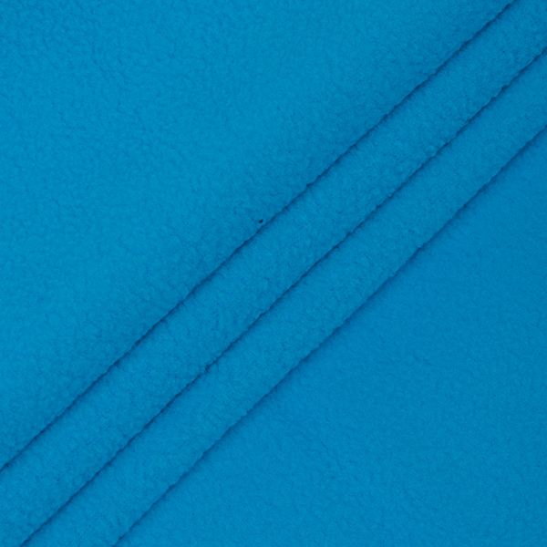 Флис 2-сторонний 190 г/м², 150 см / 10 метров, N-TBY-0059-274, цв.F274 ярк.голубой