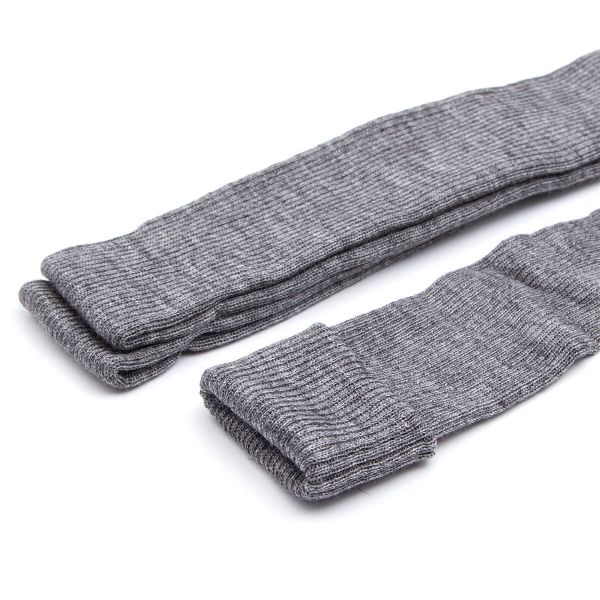 Манжеты трикотажные рукава 6.5 см / 3 метра, тонкие, 2х2, 161/м св.маренго