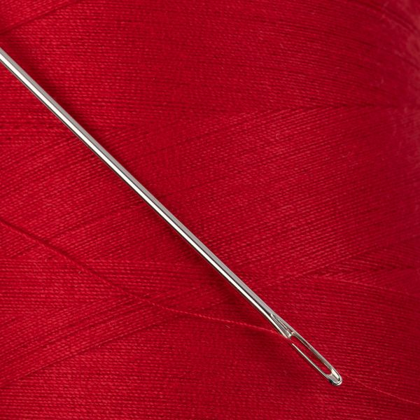 Нитки универсальные Nitka 40/2, 4570 м (5000 ярд) / 1 кат., 113 красный