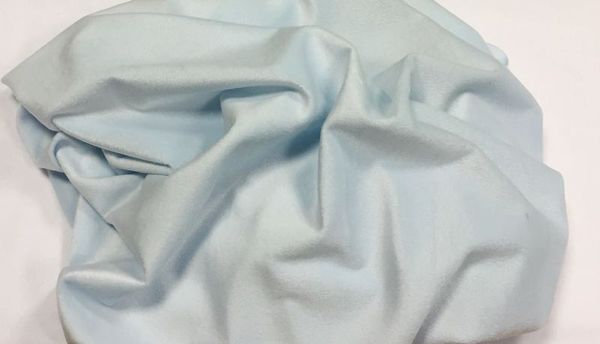 Вельбоа гладкий 180 см / 3 метра, TR.V.ГЛ-ГОЛ.1, цв.голубой