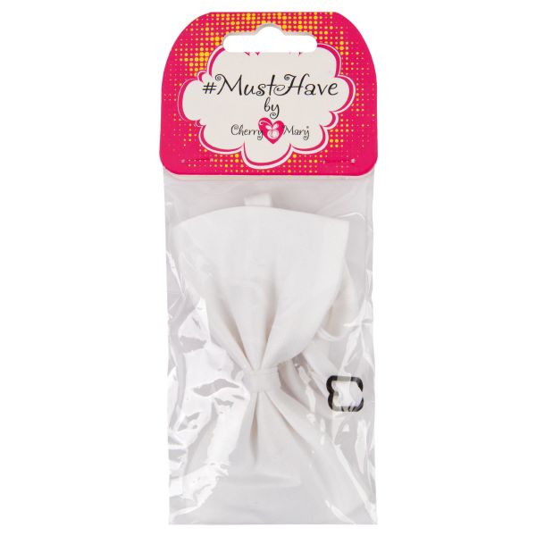 Галстук-бабочка 10.5х6.5 см, 5 шт, №01 белый, Cherry Mary T/Q6101