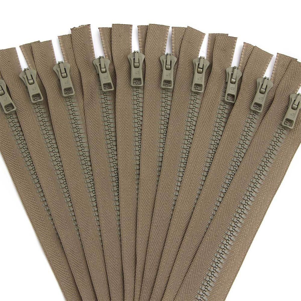 Молния трактор Arta Т6 (6 мм) 1 зам., н/раз., 18 см, цв. 110 фисташковый, уп.10 шт