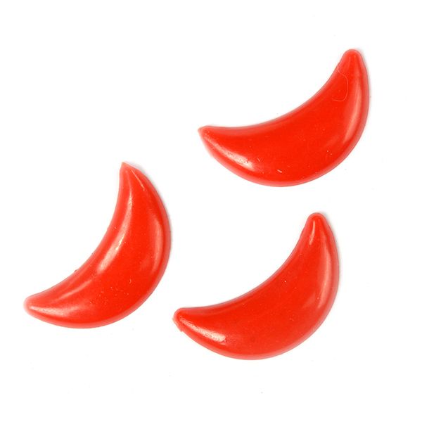 Пластиковые губы для игрушек арт.TBY.D2 уп.100 шт