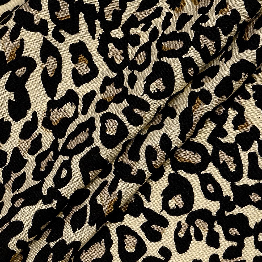 Штапель 90 г/м², 145 см / 2 метра, TBY Vi-34109-1 цв.34109-1