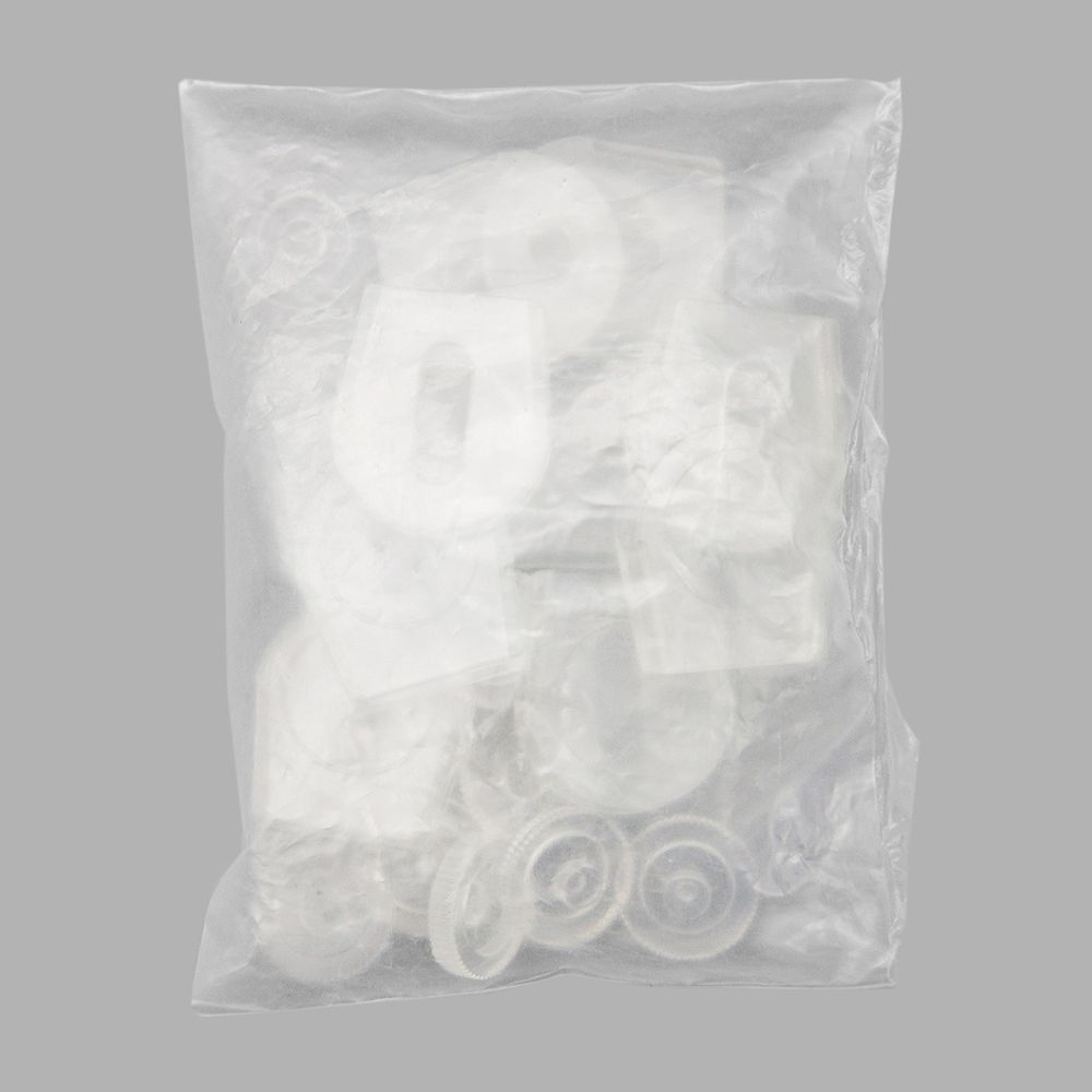 Наконечник-зажим d5 мм, прозр, 10 шт