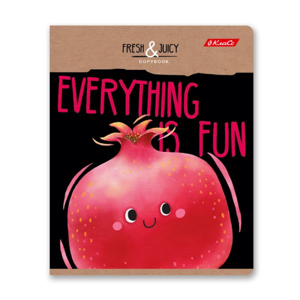 Тетрадь ученическая общая, A5+ 48 л. на скобе 65 г/м², белизна 100%, 10 шт, клетка в термоусадочной пленке, 000748 Самый вкусный, Светоч 48ТЕТк-001