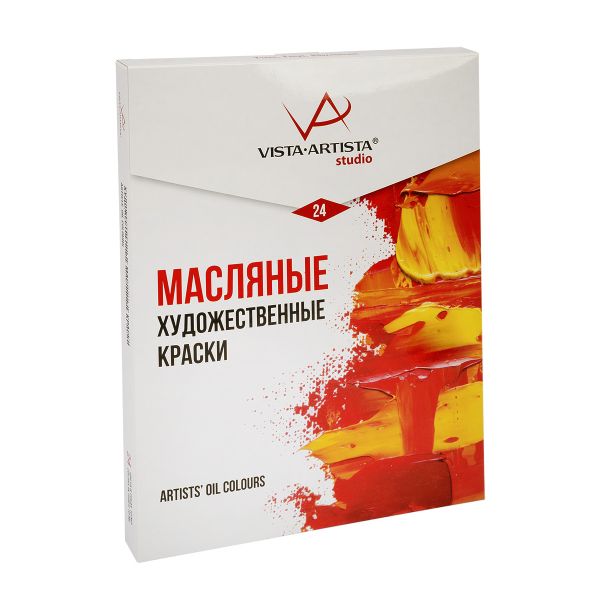 Краска масляная набор 24 цв. 10 мл, Vista-Artista VAOSS-2410