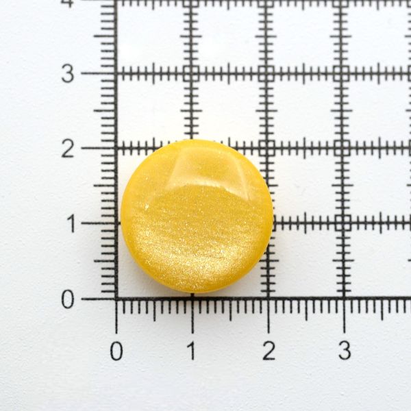 Пуговицы на ножке 32L (20мм), пластик (col.12 желтый), 72 шт, CR P-45