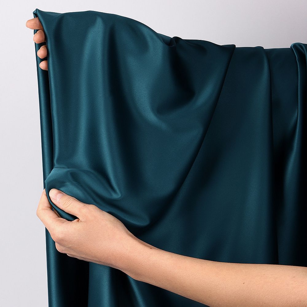 Атлас стрейч для нижнего белья 107 г/м², 125 см / 25 метров, 0180 цв.2063(07) атлантическая глубина