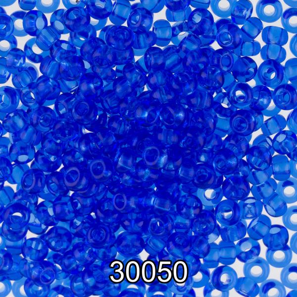 Бисер Preciosa 10/0 (2.3 мм), 500 г, 30050 (Ф099) св.васильковый