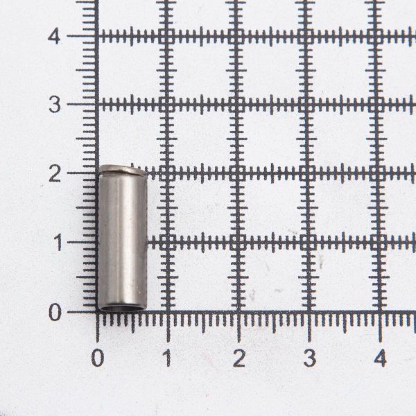 Наконечник для шнура металл 20,7х7 мм, металл, чер.никель, 6660-0073, 20 шт