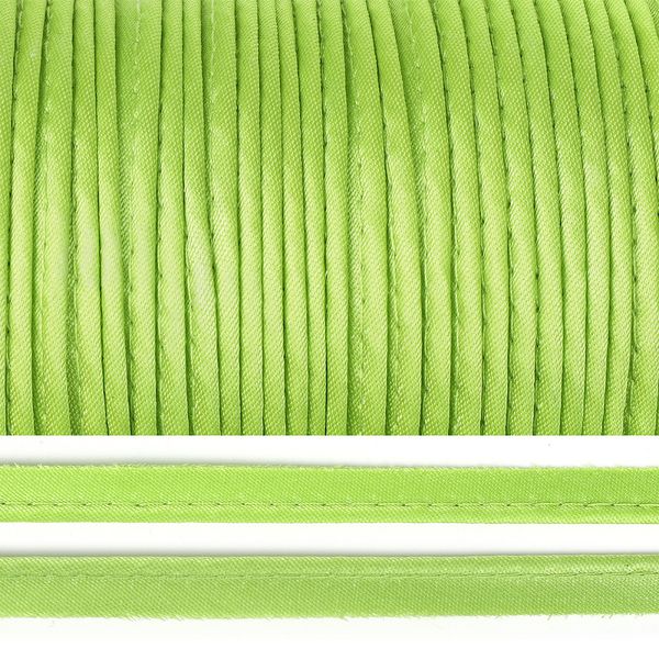 Кант атласный 11 мм / 65.8 метров, цв.F232 св.салатовый