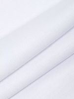 Футер 2-нитка петля поливискоза стрейч 220 г/м², 160 см / 3 метра, ФУТ2Х.TBY.ПЭ-ВИС.БЕЛ.3, цв.белый