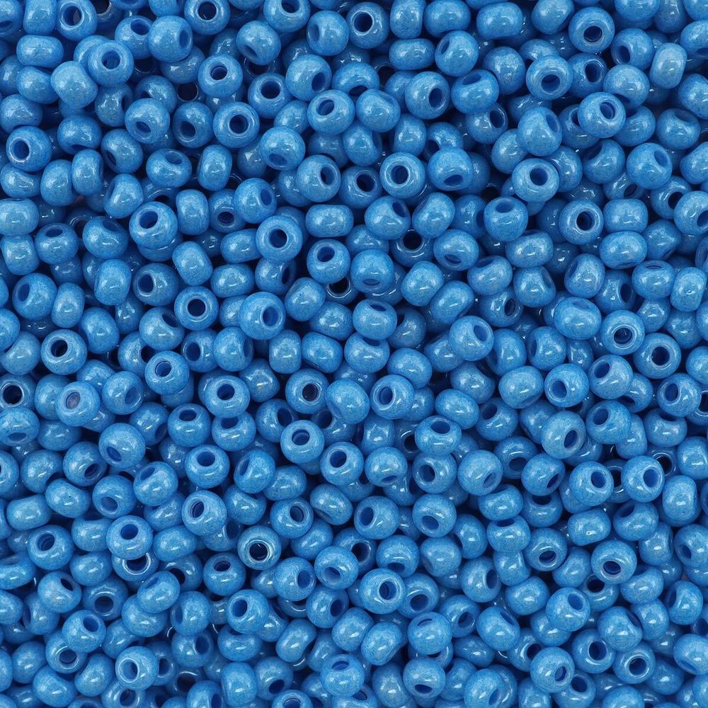 Бисер Preciosa цветной мелованный, круг.отв, 100 г (5х20 г), (16336)-331-19001-10/0-16336