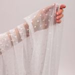 Сетка бельевая эластичная 55 г/м², шир.150 см / 20 метров, Сердечки, цв.01 белый /OLG015.01/20/