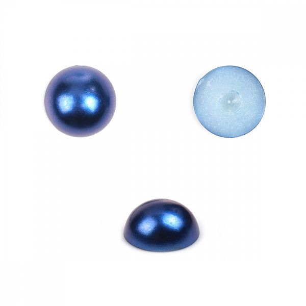 Полужемчужины перламутр Круг, 1906-33, 6мм цв.А33 синий, 500г