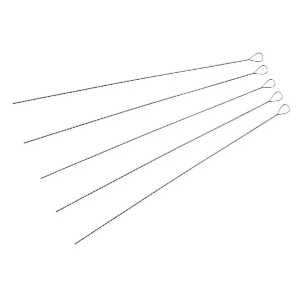 Иглы ручные для бисера гибкие №12, 5 шт, Pony