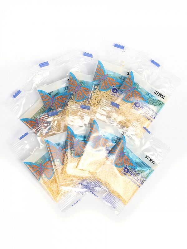 Бисер Preciosa 10/0 (2.3 мм), 50 г (10х5 г), цв. 37386