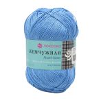 Пряжа Пехорка Жемчужная / уп.5 мот. по 100 г, 425 м, 15-Т.Голубой