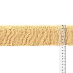 Бахрома отделочная 75.0 мм / 25 метров, витая, 122 кремовый, Gamma 565