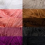 Пряжа Magic4Hobby Детская / уп.10 мот. по 50 г, 150 м, ассорти 4