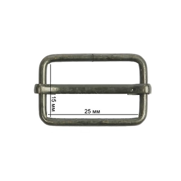 Шлевка металл 20х15х2.3 мм, TSW цв. оксид уп. 500 шт