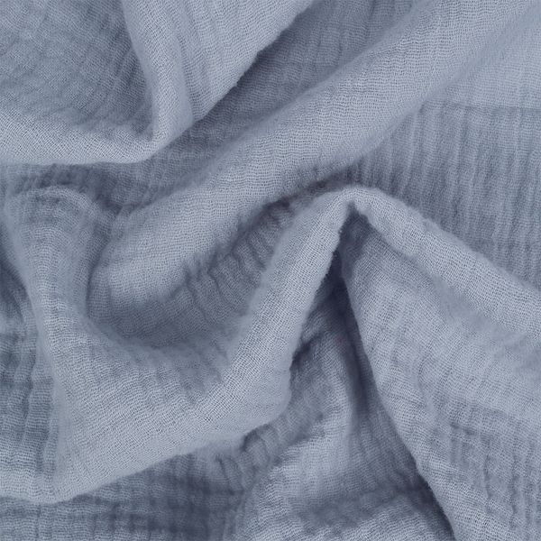 Муслин 125 г/м², 130 см / 2 метра, TBY.Mus.24723.54.2, цв.54 св.серый