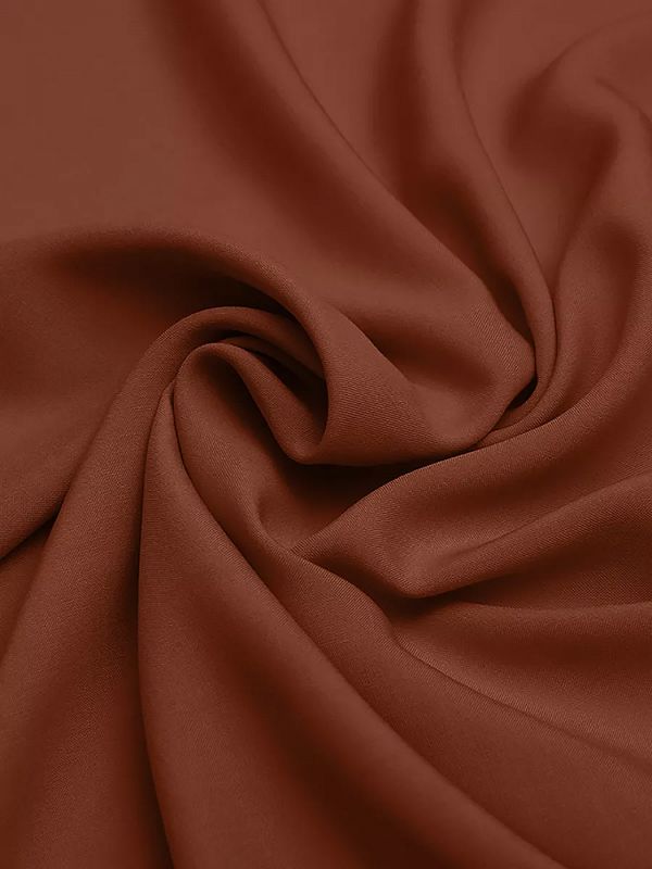 Штапель 110 г/м², 145 см / 2 метра, TBY-Vi-30-34.2, цв.34 кирпичный