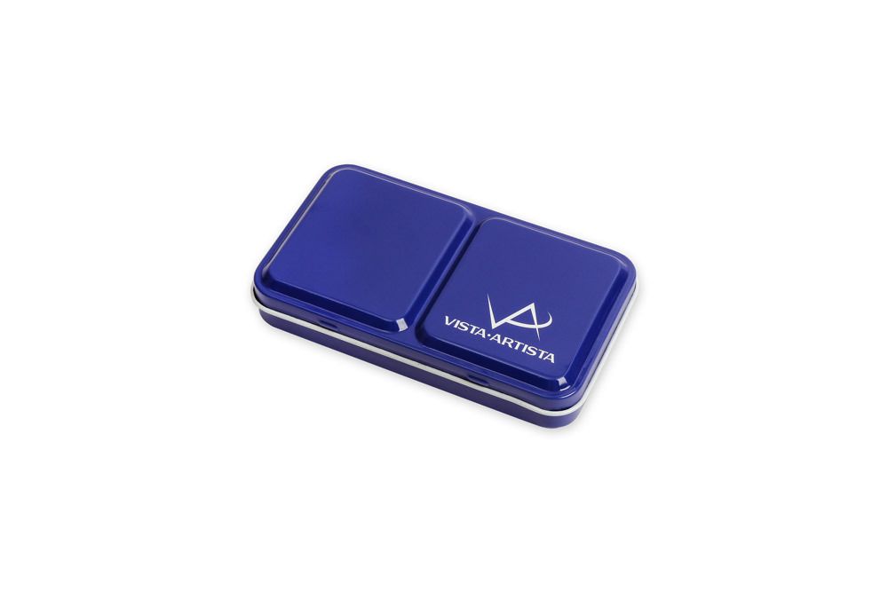Пенал для акварели на 12 кювет WMB-12, 03 -синий/blue, Vista-Artista
