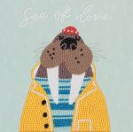 Алмазная (кристальная) мозаика Фрея, постер Морж, 20х20 см