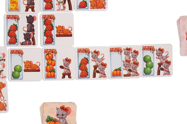 Игра настольная Мышки в ряд, Эврикус BG-12024