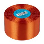 Лента атласная 1-сторонняя 50.0 мм / 33±2 метра, 149 рыжий, Gamma