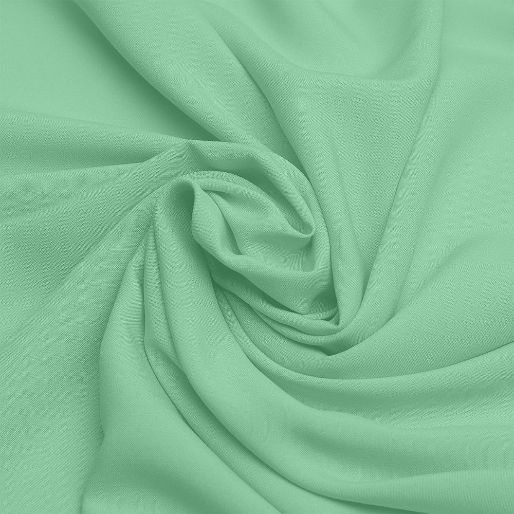 Штапель 110 г/м², 145 см / 2 метра, TBY-Vi-30-40.2, цв.40 св.зеленый