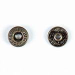 Часть кнопки Альфа (S-образная) ⌀11.5 мм (B-часть), 5/12 латунь пруж, 100 шт, BIG