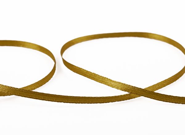 Лента атласная 2-сторонняя 3.0 мм / 91.4±2 метра, 087 зелено-хаки, Gamma AL-3P