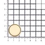 Пуговицы на ножке 36L (23мм), металл (DAG золото черненое), ME_678, 36 шт