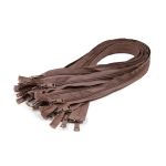 Молния спираль (витая) Т7 (7 мм) 2 зам., разъем., 70 см, 854 табак, 10 шт