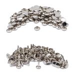 Хольнитены двухсторонние ⌀9 мм, h=11 мм, (никель), 100 шт