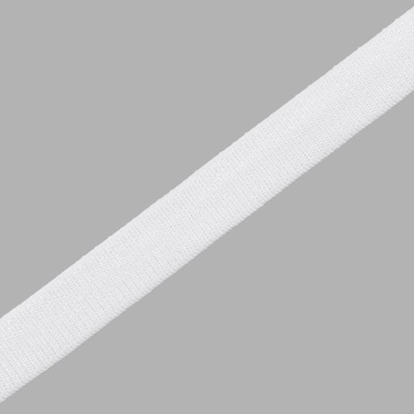Резинка бельевая (бретелечная) 9.0 мм / 65.8 метров, белый