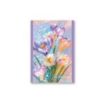 Блокнот на скобе, A6 32 л. 10 шт клетка, Весеннее вдохновение 01726, Б260 Светоч