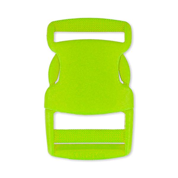 Фастекс (пряжка трезубец) пластик 25 мм, 100 шт, 535 салатовый, Gamma SB04